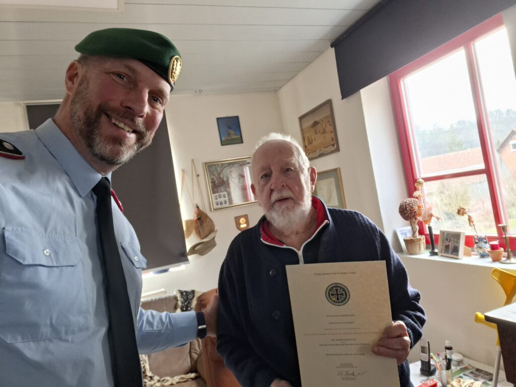 Verleihung der Ehrenmedaille Nr.7: